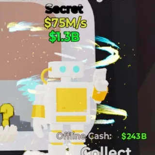 Fortnite Steal the Brainrot Le Golem De Frigider 75M/s