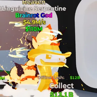 Fortnite Steal the Brainrot Linguicine Serpentine 4.9M/s