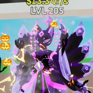 Fortnite Steal the Brainrot Kitsunaura Void 13.3Qi/s Lvl 205 5 Traits