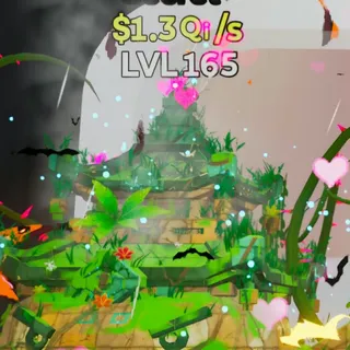 Fortnite Steal the Brainrot Tempelino Fishinio Jungle 4 Traits 1.3Qi/s Lvl 165
