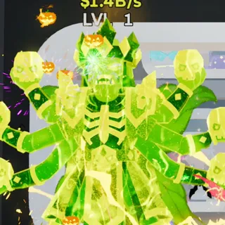 Fortnite Steal the Brainrot Necromano Magical 1.4B/s Lvl 1 4 Traits