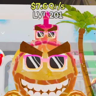 Fortnite Steal the Brainrot Tiramisubmarini Summer 7.6Qi/s Lvl 201
