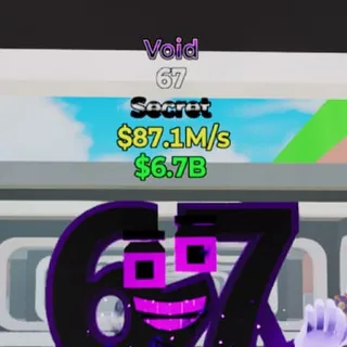 Fortnite Steal the Brainrot 67 87.1M/s