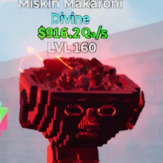 Fortnite Go Up for Brainrots Miskin Makaroni Bloodmoon 916.2Qa/s lvl 160