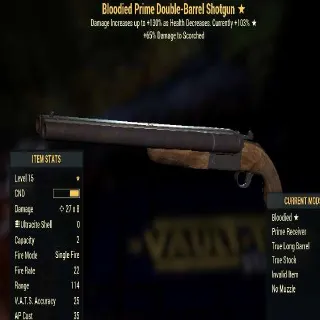 NW Double Barrel Shotgun