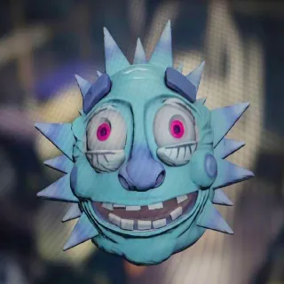 Fasnacht Glowing Sun Mask