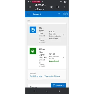 $25.00 USD Gift Card