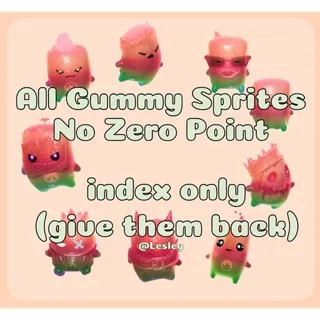 All gummy Sprites - Index Only 