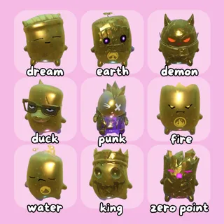 All Gold Sprites Fortnite
