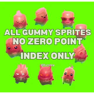 ALL GUMMY SPRITES - INDEX ONLY