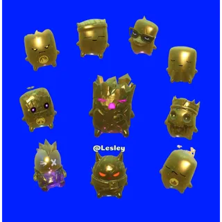 ALL GOLD SPRITES FORTNITE