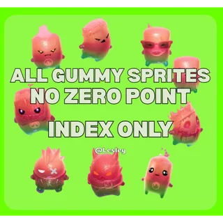 ALL GUMMY SPRITES - INDEX ONLY