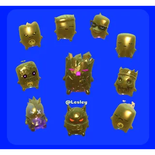 ALL GOLD SPRITES FORTNITE