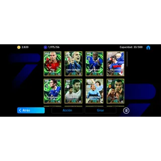 Premium Efootball mobile Account +2.8k coins +33 Epics /28 Showtime /65 exclusive legends / LinkupManagers and lot of more