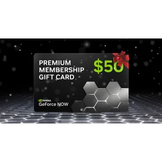 $50.00 Gift Card GeForce Now