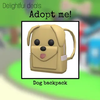 Dog backpack pet wear