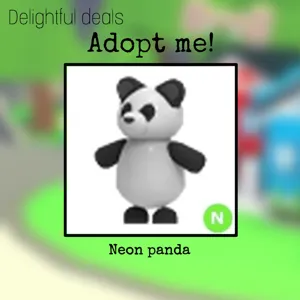 Neon panda