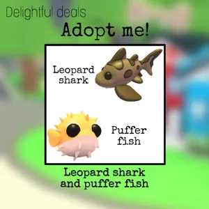 Shark & Puffer fish