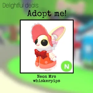 Neon Mrs Whiskerpips