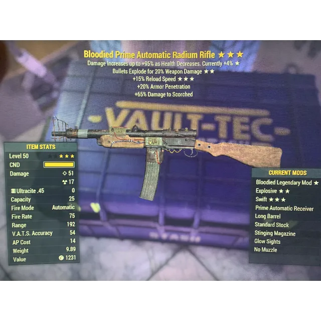 Fallout 76 Plans Radium Rifles BE15fr Radium Rifle - Fallout 76 Game Items - Gameflip