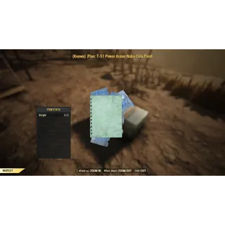 T-51 power armor Nuka-Cola pai