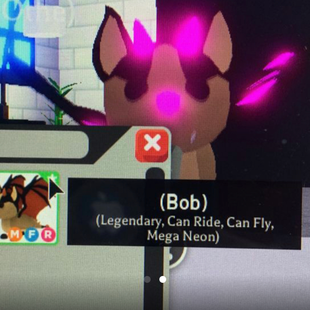 Pet  neon fly ride legendary pets adopt me roblox - Game Items - Gameflip