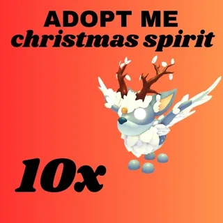 CHRISTMAS SPIRIT 10X-ADOPT ME
