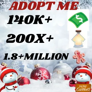 Adopt Me Bucks And Age Up Potions And Gingerbread