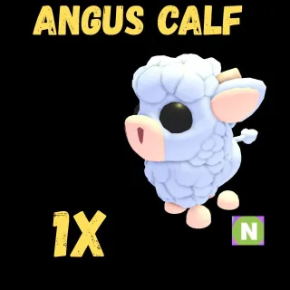  ANGUS calf neon 1X _ adopt me