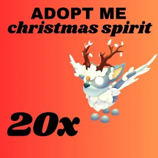 CHRISTMAS SPIRIT 20X-ADOPT ME