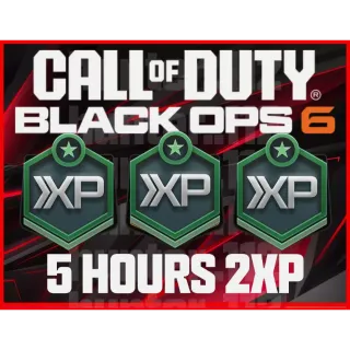 Bo6 5 hour double xp all platforms