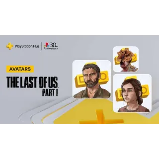 The Last of Us Part 1 Avatars - PlayStation 30th Anniversary celebrations