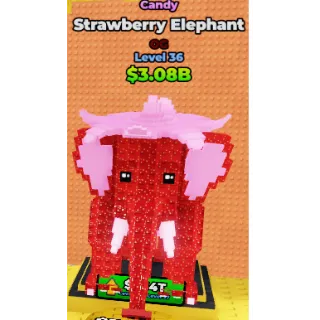 Candy Strawberry Elephant / Escape Logs for Brainrots 