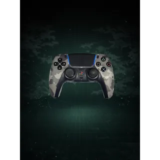 TMR Anti-Drift Joystick Camo PS5 DualSense Controller W/ 4 Back Buttons from Lynx Controller Mods