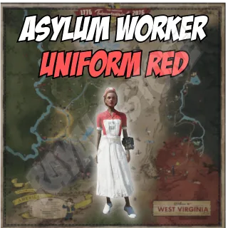 Asylum Worker Uniform Red [RARE APPAREL]
