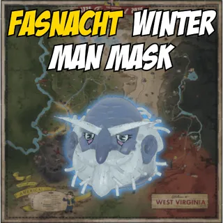 Fasnacht Winter Man Mask