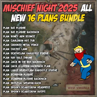 Mischief Night All 16 New Plans (2025)