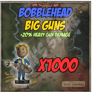 Bobblehead: Big Guns x1000