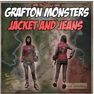 Grafton Monster jacket and jeans  [RARE APPAREL DEV ROOM]