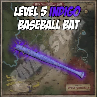 Rare Indigo Baseball Bat [Level 5]