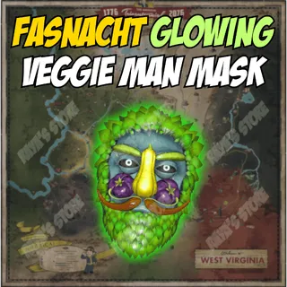 Glowing Veggieman Mask