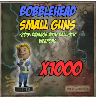 Bobblehead: Small Guns x1000