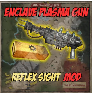 Enclave Plasma Gun: Reflex Sight mod
