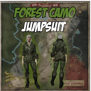 Forest Camo Jumpsuit [RARE APPAREL]