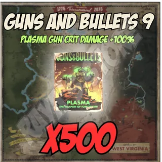 Guns and Bullets 9 x500