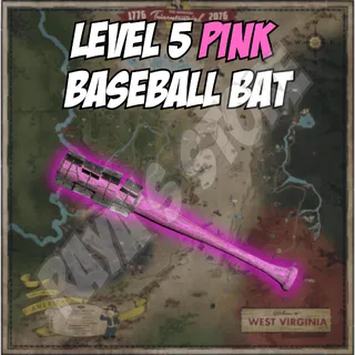 Rare Pink Baseball Bat [Level 5]