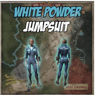 White Powder Jumpsuit [RARE APPAREL]