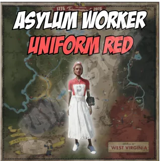 Asylum Worker Uniform Red [RARE APPAREL]
