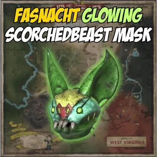 Fasnacht Glowing Scorchbeast Mask
