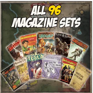 All 96 Magazine Full Set 